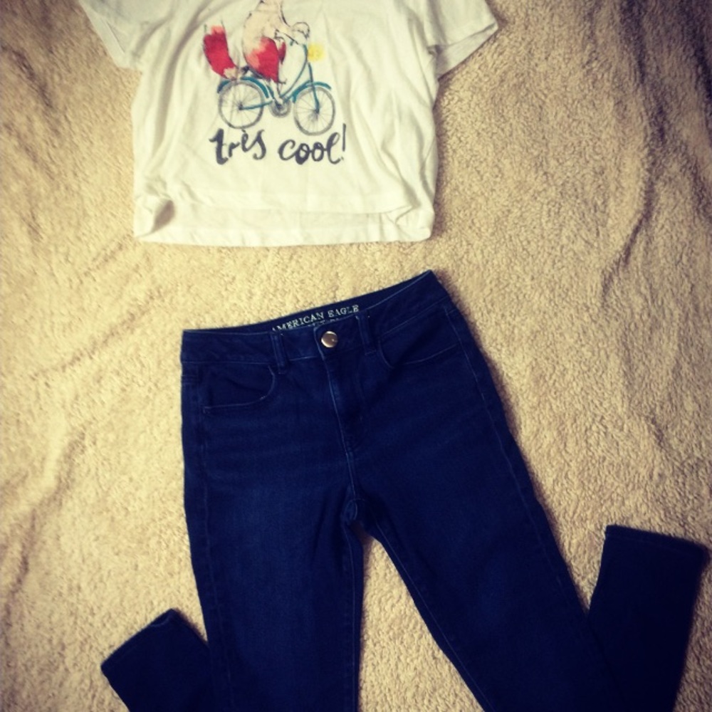 Tres Cool Cropped Tee